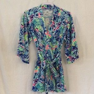 Lilly Pulitzer extra extra small robe